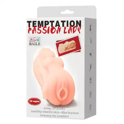 Baile - Passion Lady Snug-Fit Pussy. Ultra-realistyczny masturbator o kobiecych kształtach i żebrowanym wnętrzu