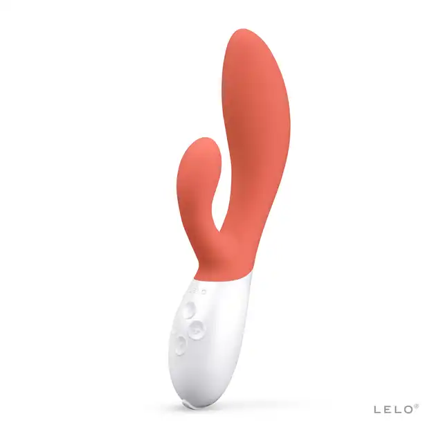 LELO - Ina 3 Rabbit Vibrator Cora. Kultowy wibrator z króliczkiem z sylikony medycznego w nowej odsłonie