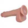 Erospace - Natural Play D5. Realistyczne dildo 21 cm z wysokiej jakości silikonu – intensywna przyjemność i komfort. 