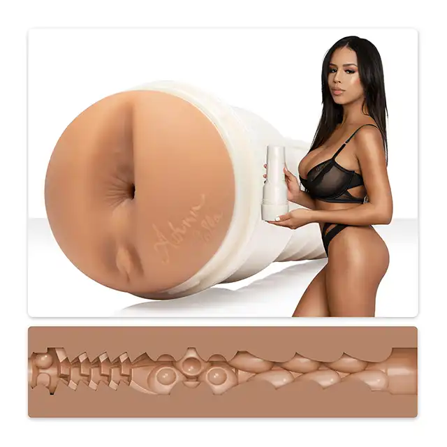 Fleshlight Girls - Autumn Falls Peaches. Przeżyj niezapomniane doznania z realistycznym masturbatorem, ciasny anus z strukturą stymulacyjną