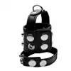 Erospace - Wild Play Cock and Balls Strap C20. Regulowana opaska zaciskowa na penisa i jądra, intensyfikuj doznania