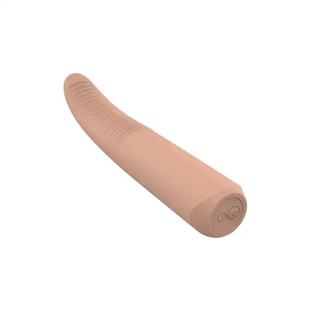 Nude - Laurel Travel Massager. Podróżny masażer do przyjemności każdego miejsca intymnego z 10 wibracjami i 3 prędkościami