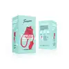 Teazers - Rose Vibrator and Clitoris Stimulator. Wielofunkcyjny wibrator do łechtaczki i jajeczko wibrujące, luksusowy wibrator duo w formie róży