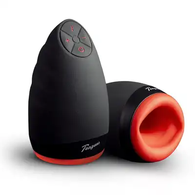 Teazers - Oral Masturbator. Nowoczesny masturbator męski z funkcją wibracji i rozgrzewania, niezapomniane doznania