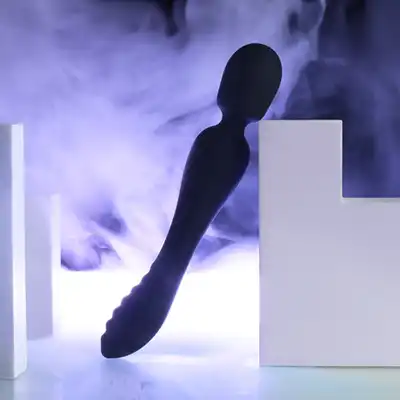 Erospace - Sweet Play Wand &amp; Vibrator. Masażer różdżka 2w1, intensywna stymulacja i relaks w jednym