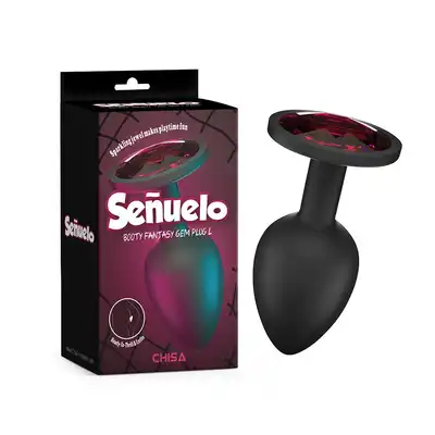 Senuelo - Booty Fantasy Gem Plug.  Luksusowa stymulacja i elegancki design w jednym, w rozmiarze L