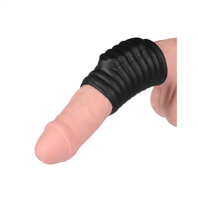 LoveToy - Wave Knights Ring Vibrating Penis Sleeve. Wibrująca nakładka na penisa zwiększająca stymulację i wytrzymałość