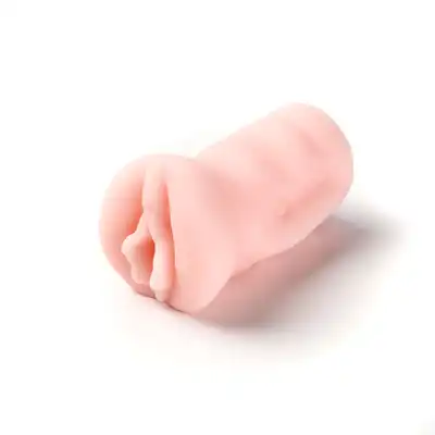 Simple Pleasure – Masturbator Wagina Cyberskóra 285 g. Klasyczny, kompaktowy masturbator z miękkiego silikonu dla codziennej przyjemności