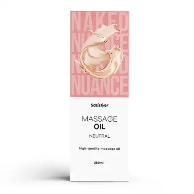 Satisfyer - Neutral High-Quality Massage Oil. Naturalny, bezzapachowy olejek do masażu