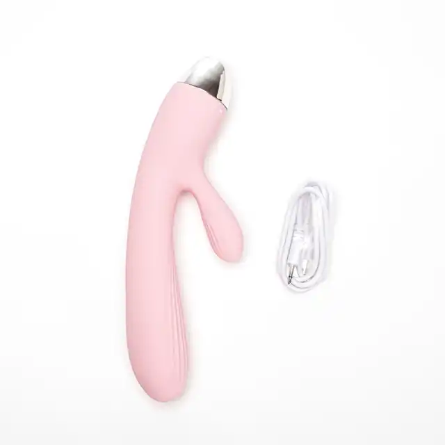 Velvet Touch – Silikonowy Wibrator Króliczek. Wibrator który łączy subtelny design z potężnymi możliwościami stymulacji, funkcję podgrzewania i 10 trybów wibracji