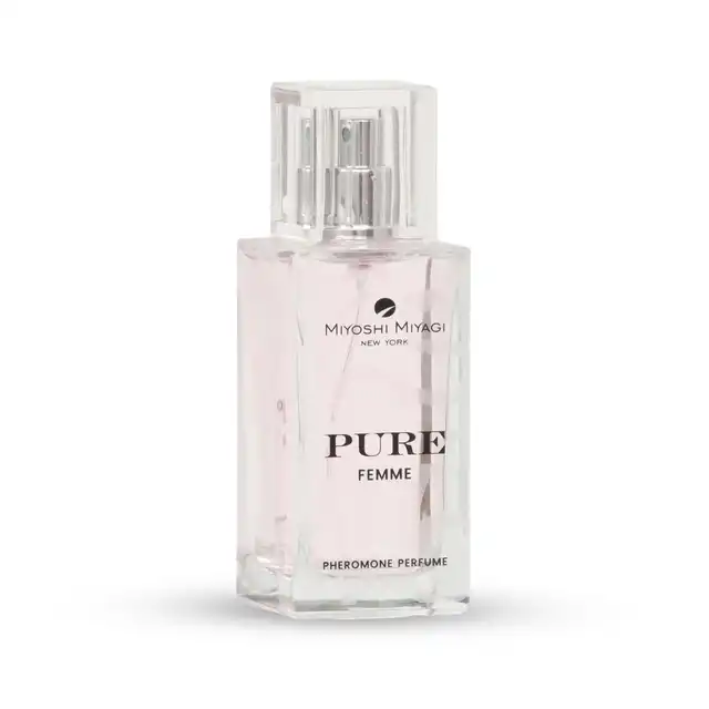 Miyoshi Miyagi - Pure Femme 50 ml. Bezzapachowe feromony dla kobiet, które subtelnie podkreślają kobiecość i magnetyzm
