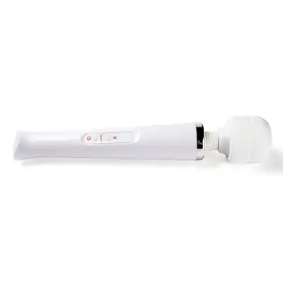 Simple Pleasure – Masażer Kulowy Magiczna Różdżka. Bezprzewodowy masażer AV Wand z 10 trybami wibracji i elastyczną głowicą 360°