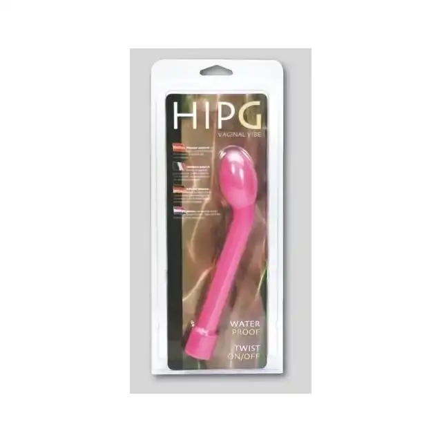 Seven Creations – HIP G Vaginal Vibrator. Klasyczny różowy wibrator do punktu G