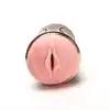 Velvet Touch - Masturbator z Wibracją Dwustronny Wagina i Anus. Realistyczny gadżet z cyberskóry z 7 trybami wibracji i magnetycznym ładowaniem USB