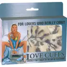 Dream Toy - Leopard Love Cuff. Metalowe kajdanki z futerkiem w panterkę