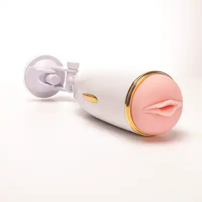 Velvet Touch – Masturbator z Wibracją Wagina. Realistyczny gadżet z cyberskóry z 7 trybami wibracji i ładowaniem USB dla intensywnej przyjemności.