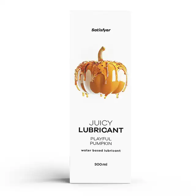 Satisfyer - Playful Pumpkin. Gęsty lubrykant na bazie wody z aromatem dyniowym
