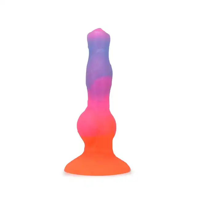 Kiotos Monstar - Cox AuroraCock. Niezwykłe dildo o hipnotyzującym designie, bulwiastym kształcie, inspirowanym barwami odległych galaktyk