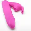 Velvet Touch – Wibrator Silikonowy Typ Króliczek Ładowany USB Fioletowy. Zmysłowy wibrator z funkcją podgrzewania i podwójną stymulacją dla pełni doznań