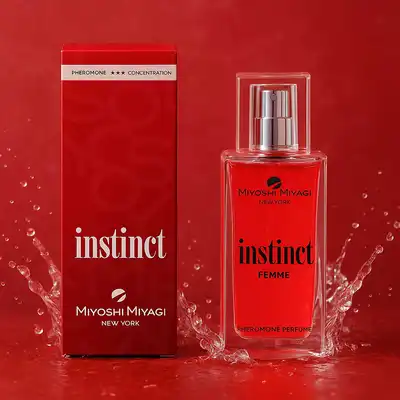 Miyoshi Miyagi - Instinct Femme 50 ml. Perfumy z feromonami dla kobiet, które pragną uwodzić i oczarowywać na każdym kroku