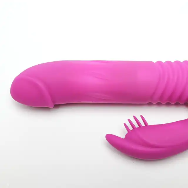 Velvet Touch – Wibrator Silikonowy Typ Króliczek. Fioletowy wibrator z funkcją ekspandera i ruchu posuwistego, stworzony dla intensywnej i zmysłowej stymulacji.