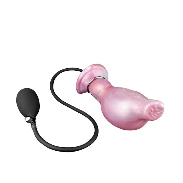 Kiotos Monstar - Dildo Beast 88 Inflatable. Dildo dla osób, które pragną intensywnych, niezwykłych doznań i chcą w pełni dopasować rozmiar do własnych potrzeb