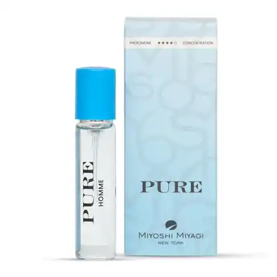 Miyoshi Miyagi  - Pure Homme 15 ml. Bezzapachowe feromony dla mężczyzn, które subtelnie podkreślają męskość i charyzmę