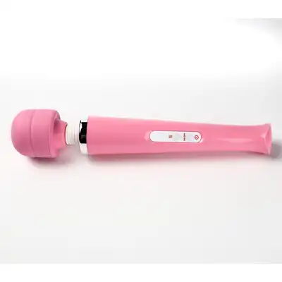 Simple Pleasure – Masażer Kulowy Magiczna Różdżka. Bezprzewodowy masażer AV Wand z 10 trybami wibracji i elastyczną głowicą 360°