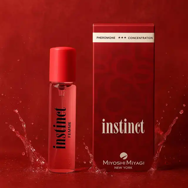 Miyoshi Miyagi - Instinct Femme 15 ml. Perfumy z feromonami dla kobiet, które uwodzą zmysłowością i elegancją