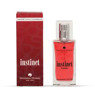 Miyoshi Miyagi - Instinct Femme 50 ml. Perfumy z feromonami dla kobiet, które pragną uwodzić i oczarowywać na każdym kroku