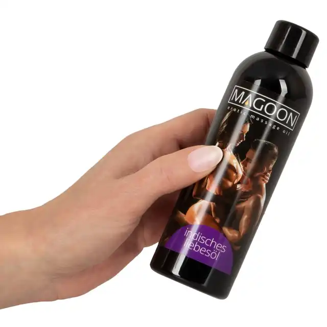 Magoon - Indian Massage Oil 200 ml. Zmysłowa podróż w świat Orientu z rozgrzewającym olejkiem!
