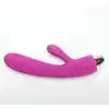Velvet Touch – Wibrator Silikonowy Typ Króliczek Ładowany USB Fioletowy. Elegancki wibrator z funkcją magnetycznego uderzenia i podwójną stymulacją dla intensywnych doznań