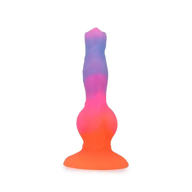 Kiotos Monstar - Cox AuroraCock. Niezwykłe dildo o hipnotyzującym designie, bulwiastym kształcie, inspirowanym barwami odległych galaktyk