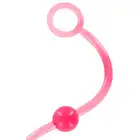 Seven Creations - Jumbo Jelly Pleasure Beads Rosa. Miękkie, żelowe koraliki analne dla intensywnych doznań