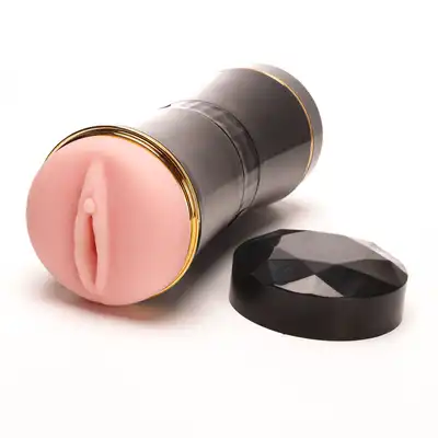 Velvet Touch – Masturbator Dwustronny Wagina i Usta. Realistyczny gadżet z elastycznego TPE, zapewniający intensywne doznania i pełen komfort użytkowania.