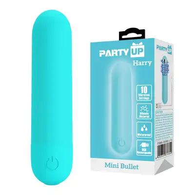 Party Up – Harry. Wibrujący pocisk bullet, mały rozmiar, wielka moc przyjemności