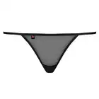 Obsessive - Luiza Thong S/M Black. Subtelna prowokacja w minimalistycznym wydaniu