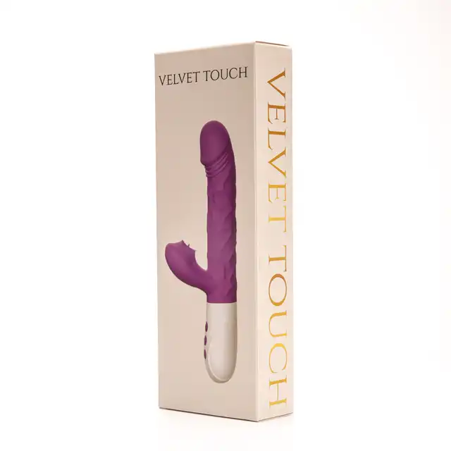 Velvet Touch - Wibrator Króliczek Fioletowy. Elegancki, cichy i niezwykle skuteczny towarzysz kobiecej przyjemności