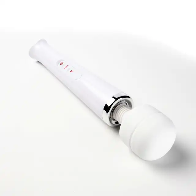 Simple Pleasure – Masażer Kulowy Magiczna Różdżka. Bezprzewodowy masażer AV Wand z 10 trybami wibracji i elastyczną głowicą 360°