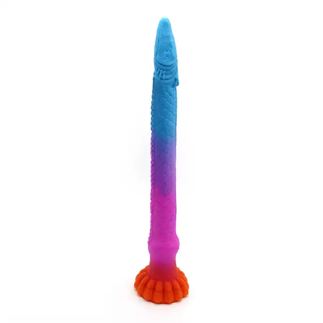 Kiotos Monstar - Dildo Beast 91.Fantazyjne dildo w smoczym kształcie i fluorescencyjnych kolorach