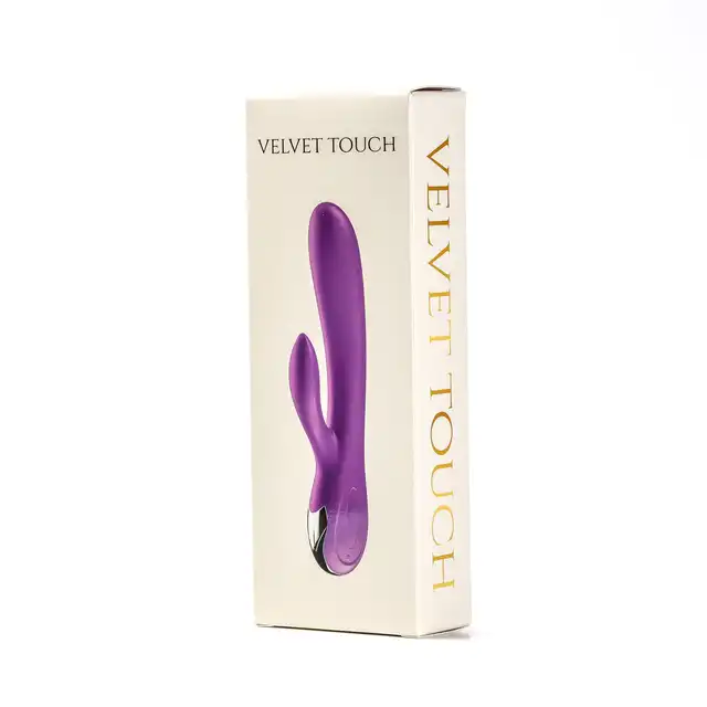 Velvet Touch - Wibrator Króliczek Różowy. Podwójna stymulacja, ciepło i moc dla niezapomnianych doznań.