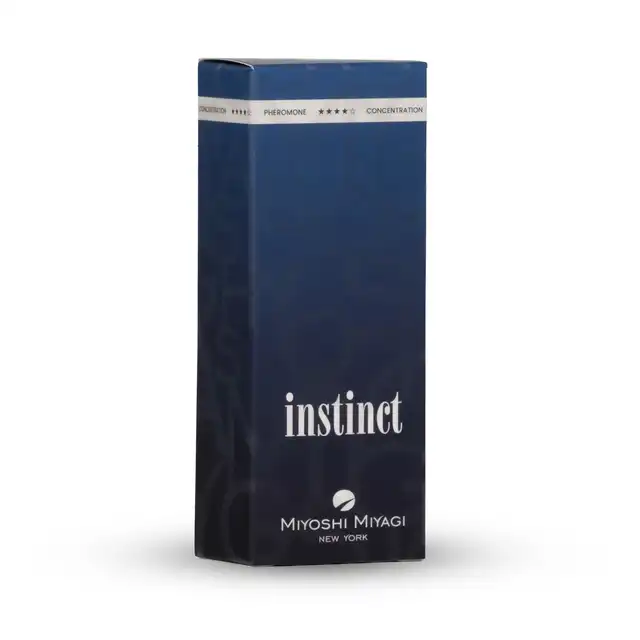 Miyoshi Miyagi - Instinct Homme 15 ml. Perfumy z feromonami dla mężczyzn, które łączą siłę, elegancję i magnetyzm