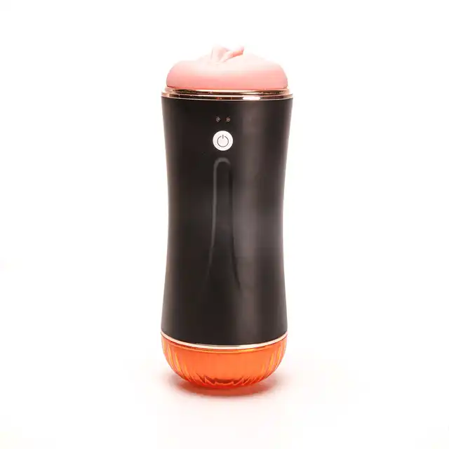 Velvet Touch - Masturbator z Wibracją Dwustronny Wagina i Anus. Realistyczny gadżet z cyberskóry z 7 trybami wibracji i magnetycznym ładowaniem USB