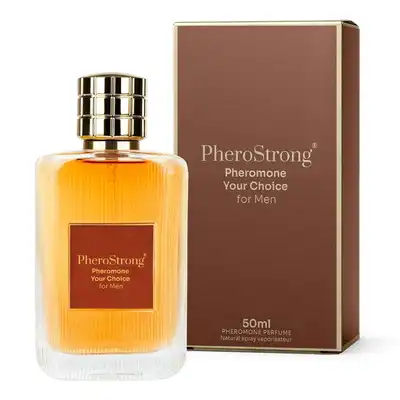 PheroStrong - Pheromone Your Choice for Men 50 ml. Świeży, drzewny i aromatyczny zapach dla pewnego siebie mężczyzny.