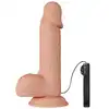 Baile – Beautiful Catoblepas Vibration 8.1".  Realistyczne dildo wibrujące z przyssawką i pilotem