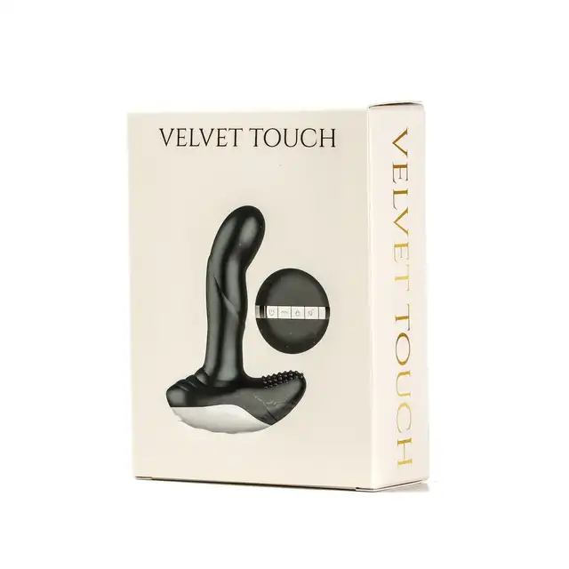 Velvet Touch – Masażer Prostaty Sterowany Zdalnie. Inteligentny masażer z funkcją podgrzewania i 7 trybami wibracji dla maksymalnej stymulacji