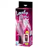 Baile - Lovely Friend Rabbit Vibrator. Wibrator posiadający aż 8 funkcji wibracji i 8 trybów falowania