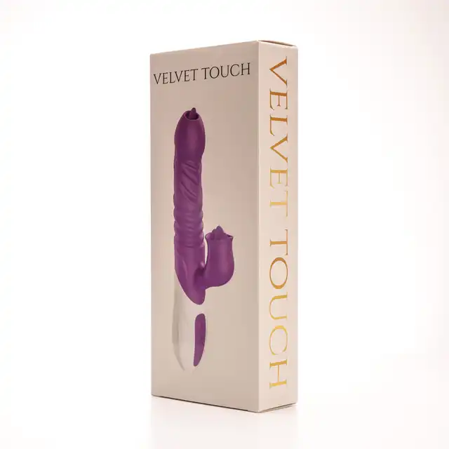 Velvet Touch - Silikonowy Wibrator Króliczek. Nowoczesny wibrator typu króliczek, który łączy w sobie elegancję i maksymalną przyjemność