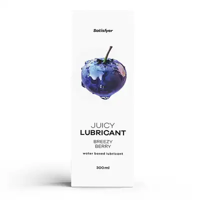 Satisfyer - Breezy Berry. Gęsty lubrykant na bazie wody o zapachu jagód 300 ml