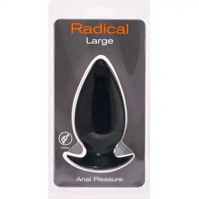 Seven Creations - Radical Large. Doskonale wyprofilowany, anatomiczny, silikonowy plug analny.